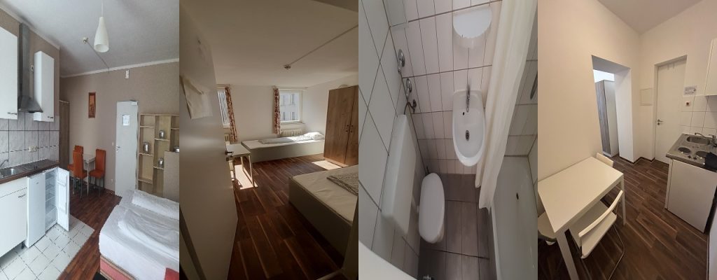 Unsere möblierten Apartments bestehend aus: